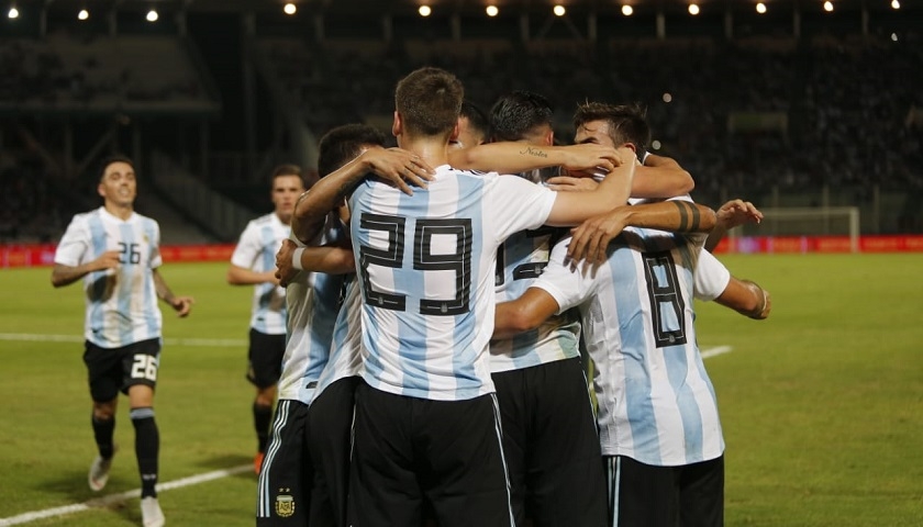 Argentina derrotÃ³ 2-0 a MÃ©xico
