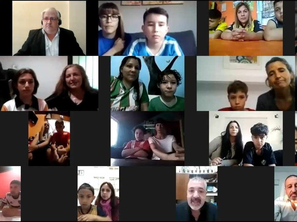 El fútbol infantil reunió a las madres en su día