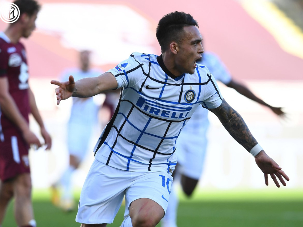 Lautaro Martínez marcó un tanto en la victoria del Inter