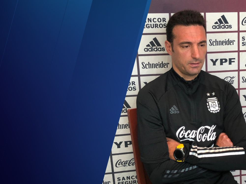 Lionel Scaloni: "Jugaremos con una selección que de local se hace muy difícil, pero tenemos un plan e intentaremos llevarlo a cabo"