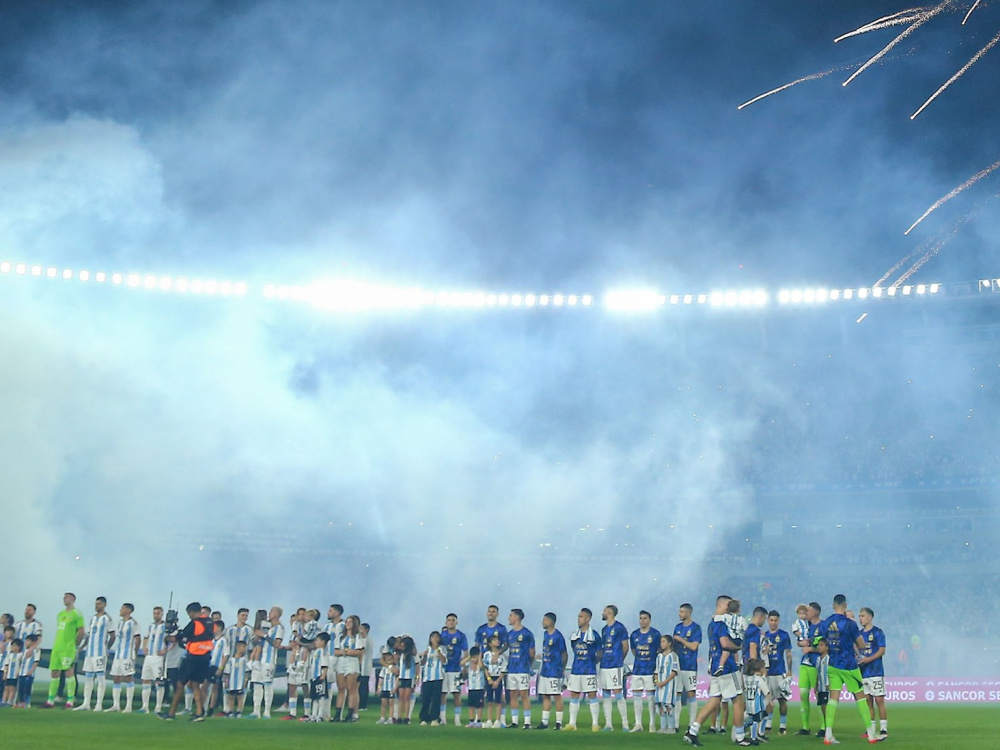 El estadio Monumental recibió a los campeones