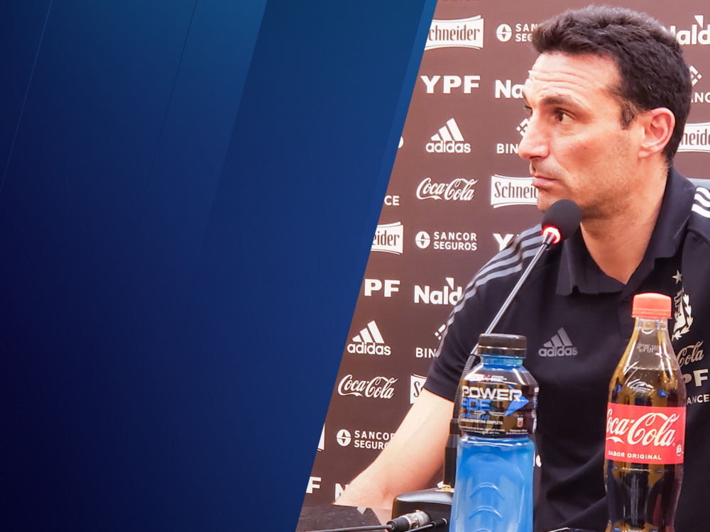 Conferencia de prensa de Lionel Scaloni