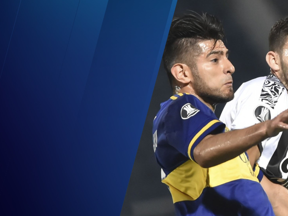 Boca superó 2-0 a Libertad en Paraguay