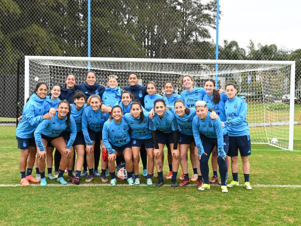 Último entrenamiento de la Selección Femenina antes de enfrentar a Costa Rica