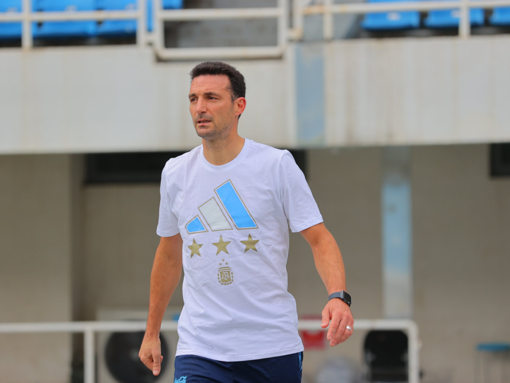 Lionel Scaloni: "Es un partido interesante, lindo para jugar y contra un muy buen rival"