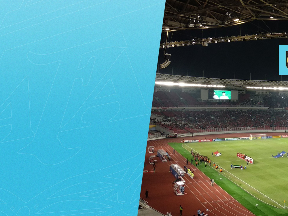 El estadio Gelora Bung Karno fue la sede del encuentro entre Argentina e Indonesia