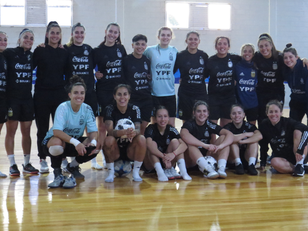 Selección femenina de futsal: regreso a los entrenamientos