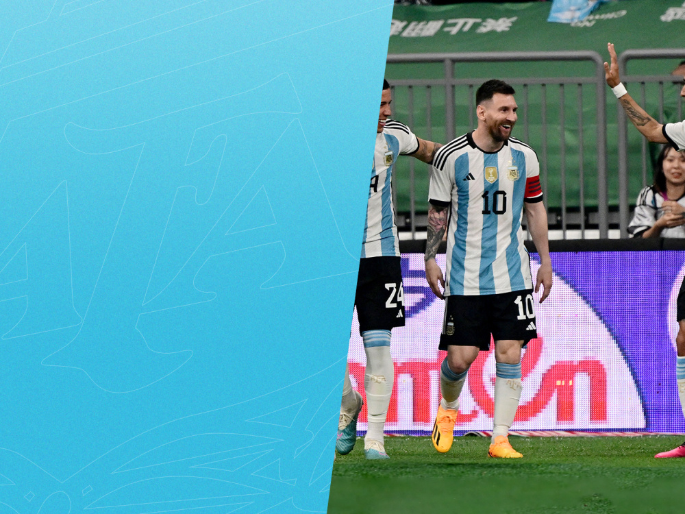La Selección Argentina venció 2-0 a Australia con goles de Messi y Pezzella