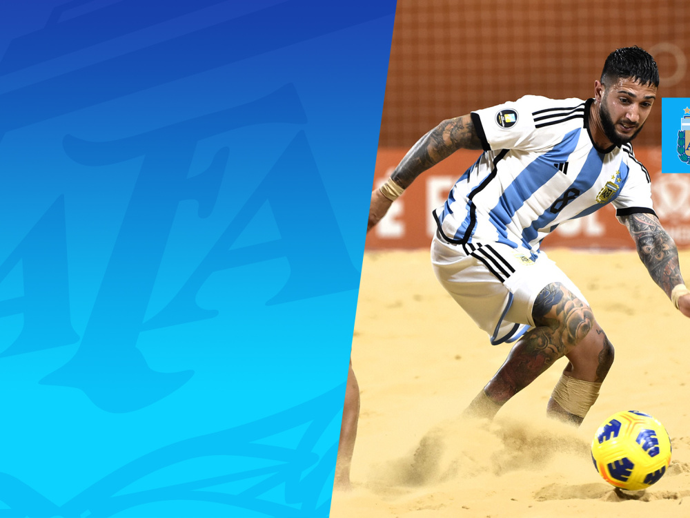 La Selección de Fútbol Playa jugará dos amistosos con Estados Unidos en Ezeiza