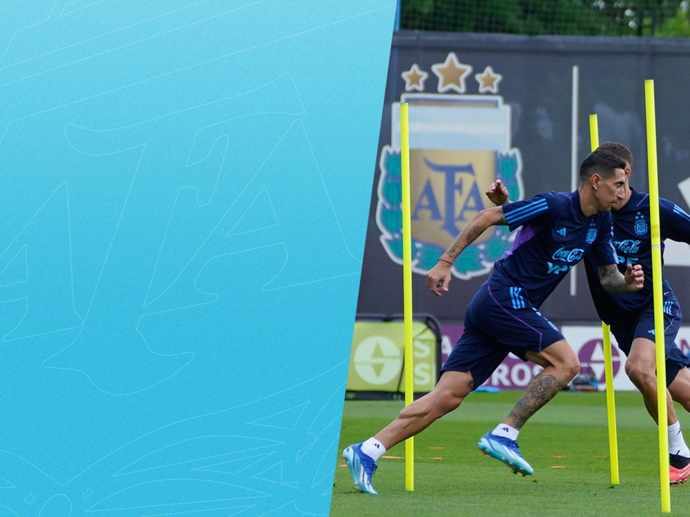 Último entrenamiento de la Selección nacional previo al enfrentamiento ante Uruguay 