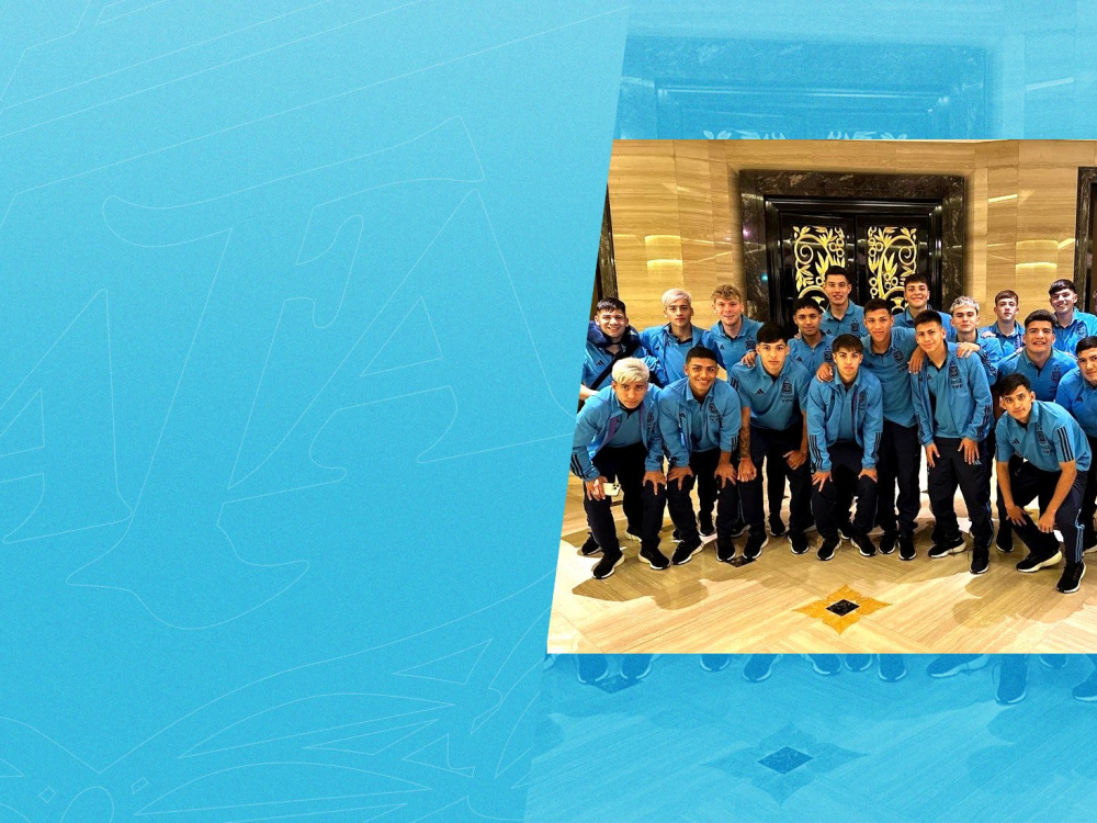 Sub 17: la Selección llegó a Indonesia para afrontar la última etapa de su preparación antes del Mundial