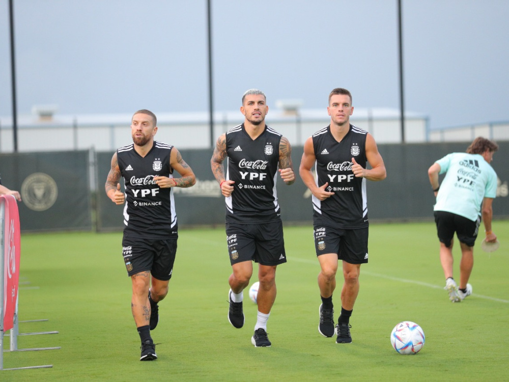 La Selección Argentina volvió a los trabajos después del triunfo sobre Honduras