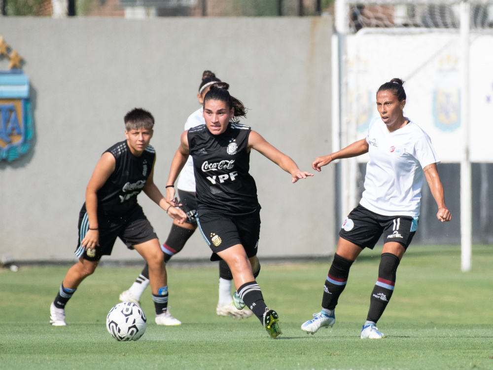 Jueves de amistoso para la preselección femenina Sub 20