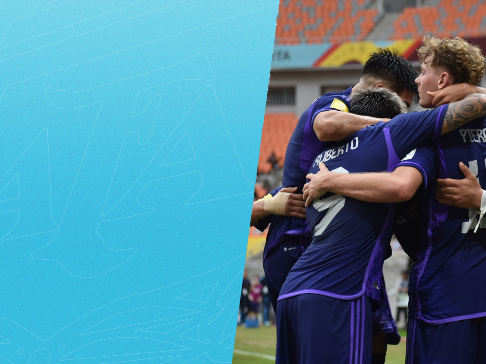 La Selección Sub 17 derrotó 4-0 a Polonia y se clasificó a octavos de final