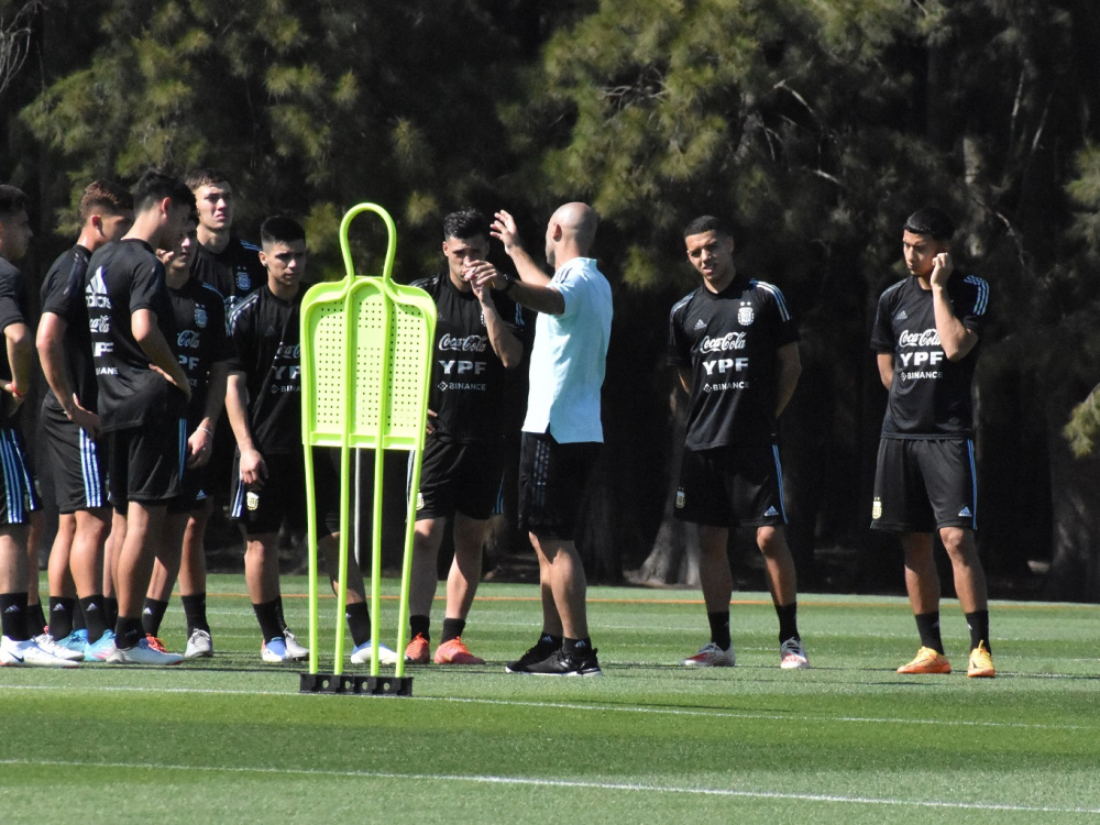 Sub 20: continúan las sesiones previas a los Juegos Odesur