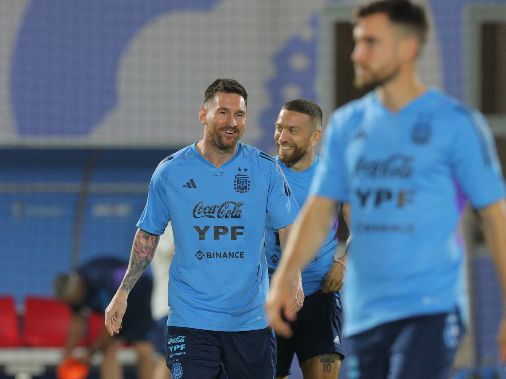 La Selección Argentina afina su puesta a punto para el debut ante Arabia Saudita