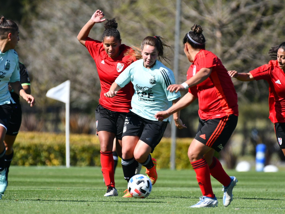 La Selección Femenina Sub 20 disputó un amistoso ante River