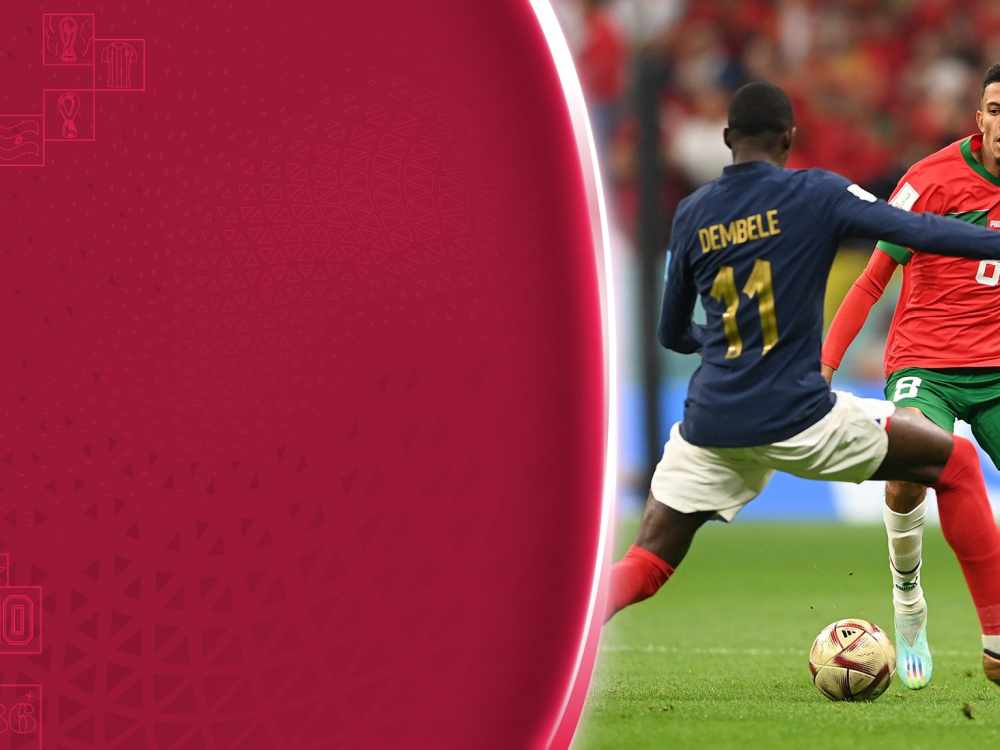 Francia superó 2-0 a Marruecos y es el nuevo finalista de Qatar 2022