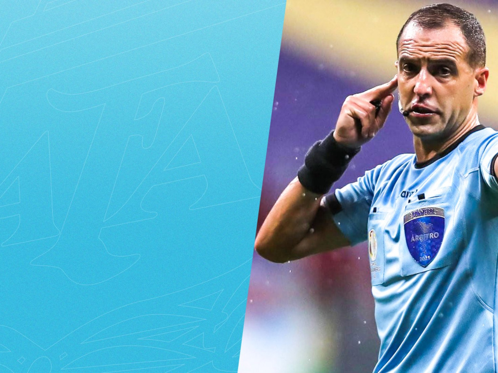 Estaban Ostojich, el juez de Argentina - Bolivia