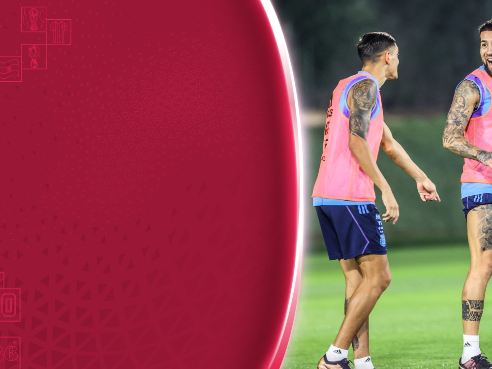 Continúa el trabajo de la Selección Argentina