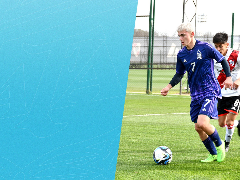 Sub 17: la preselección disputó un encuentro amistoso ante River