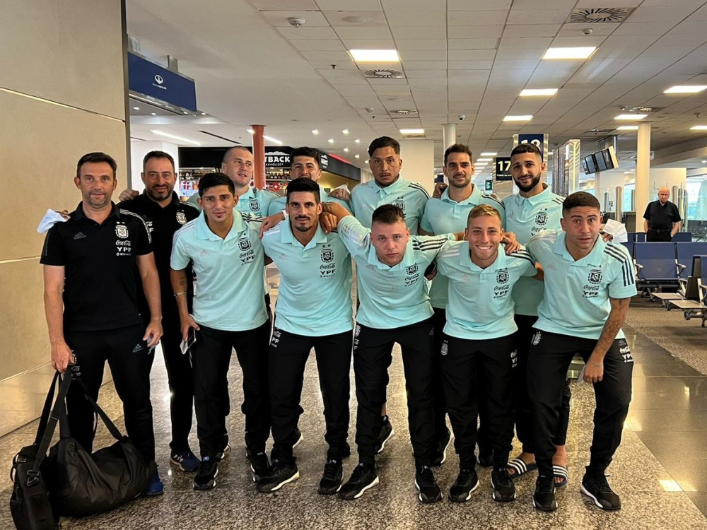 La Selección de Fútbol Playa ya está en viaje a Chile para la disputa de la Copa Cono Sur