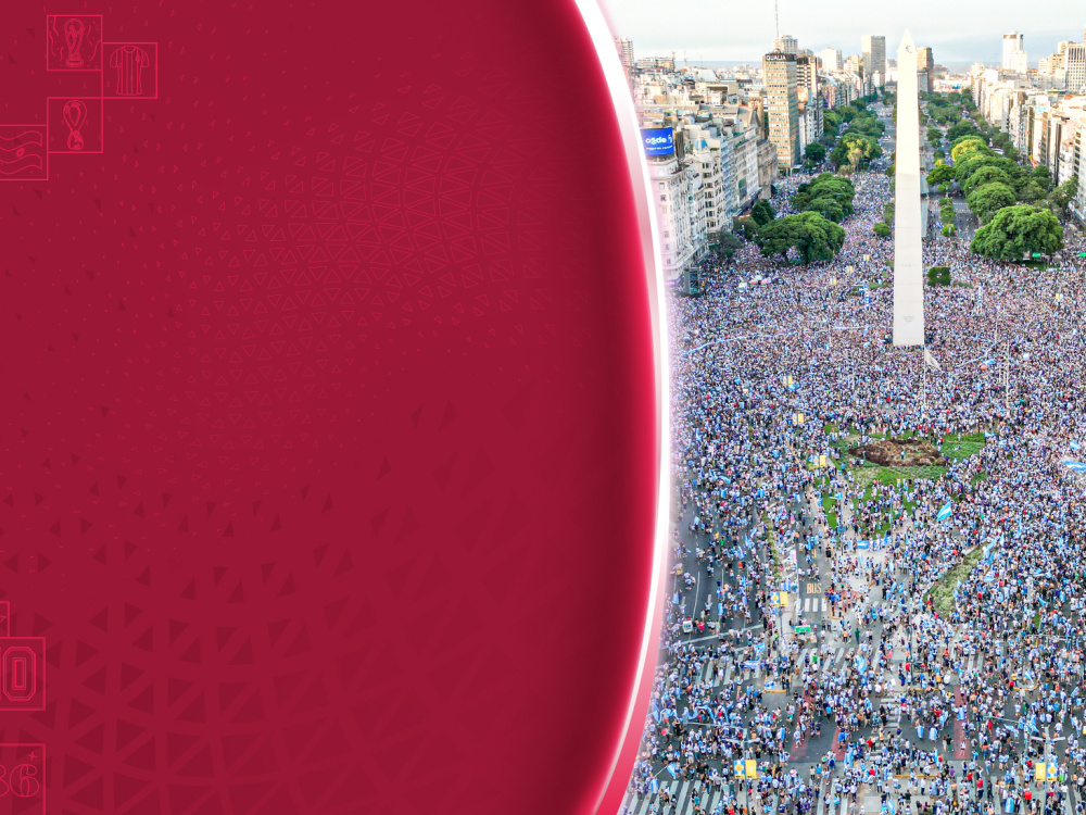 Una multitud celebró el pase de la Selección Argentina a la final y el país explotó de felicidad