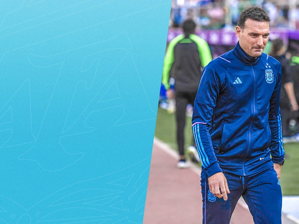 La palabra del DT Lionel Scaloni en conferencia de prensa: " Fue un partido completo"