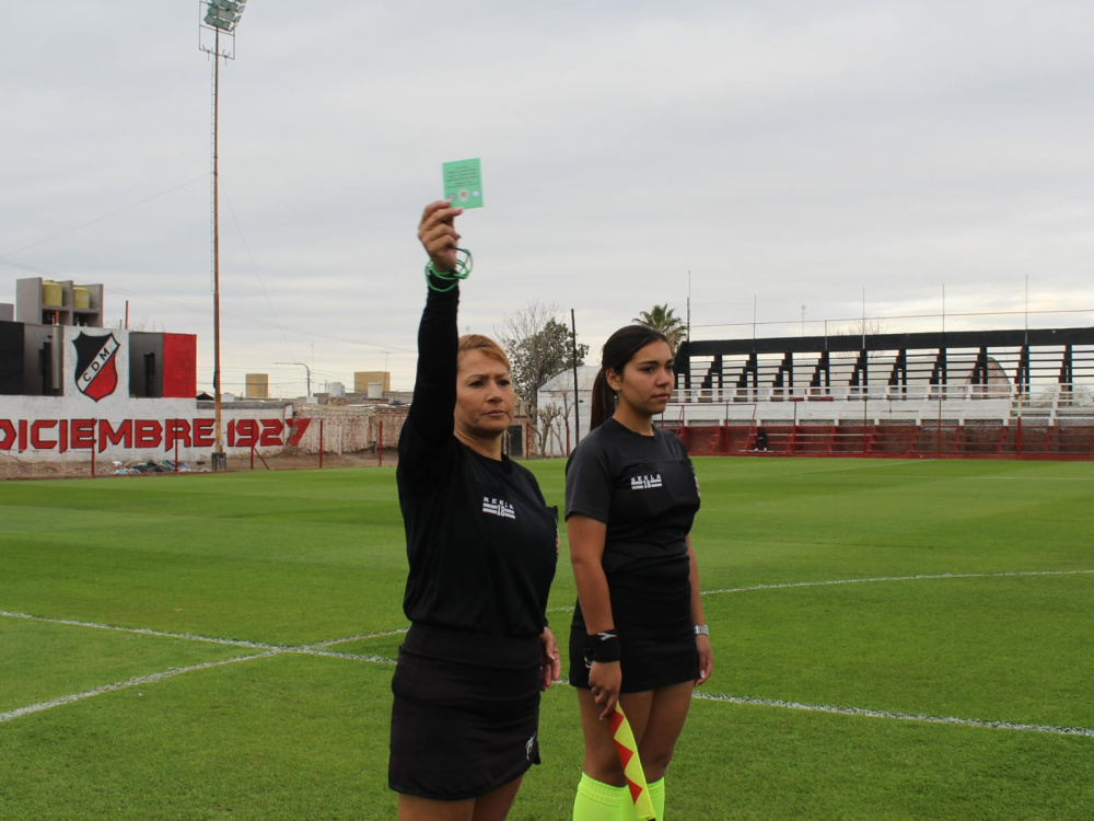 La Liga Mendocina implementó la Tarjeta Verde en su fútbol formativo