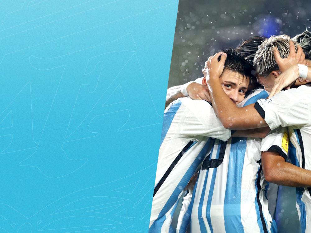 Argentina superó 5-0 a Venezuela y clasificó a cuartos de final del Mundial