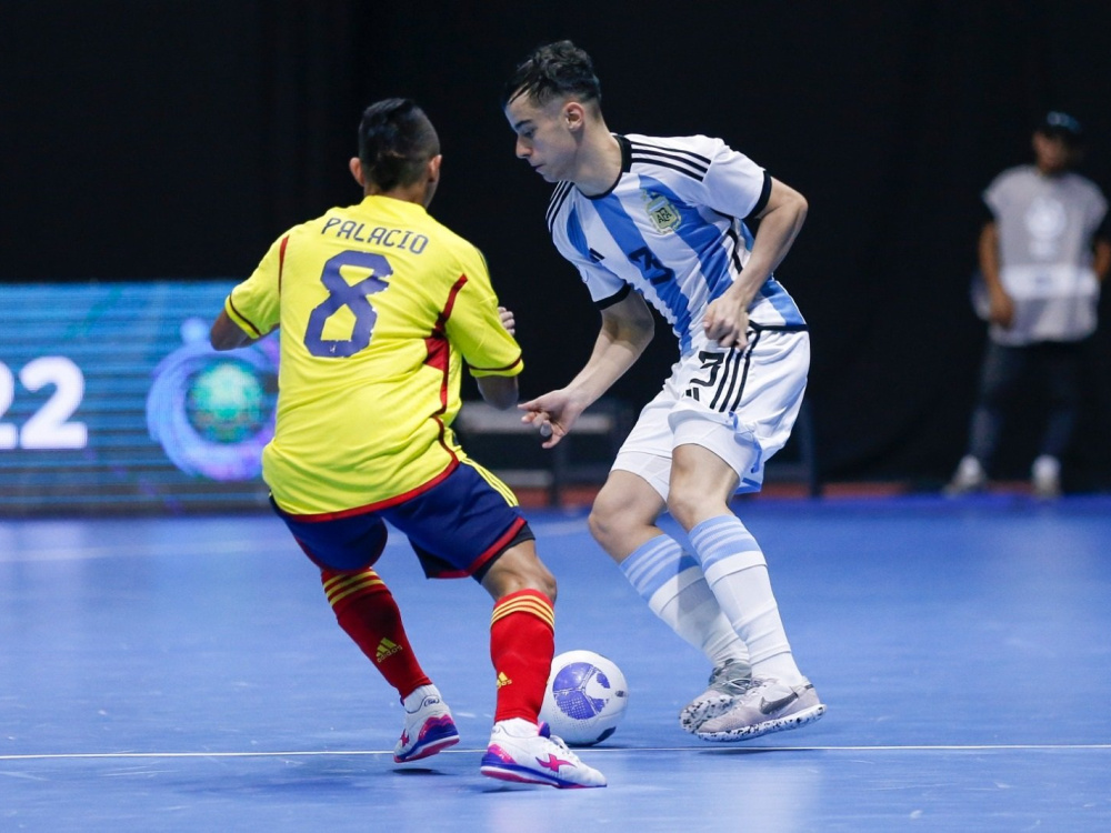 Sudamericano Sub 20 de Futsal: Argentina perdió con Colombia en su segundo partido