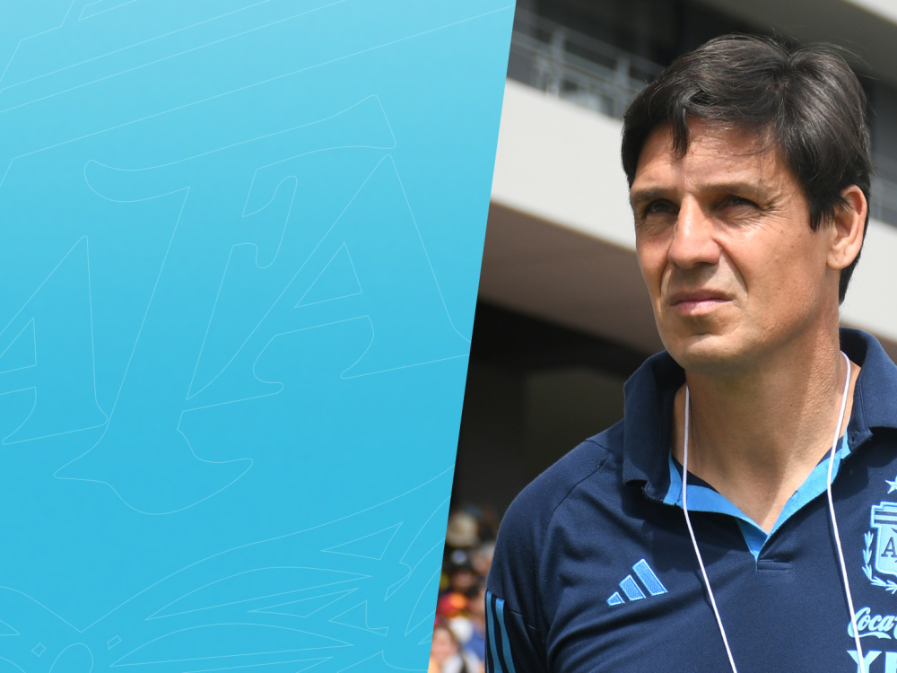 Germán Portanova: "Estamos en un proceso de crecimiento, trabajo y pasión por el fútbol femenino argentino"