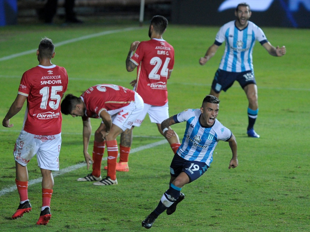 Racing superó 1-0 a Argentinos Juniors en el cierre de la sexta fecha