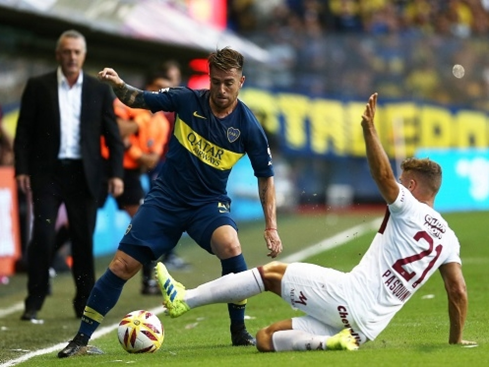 Boca le ganó 2-1 a Lanús