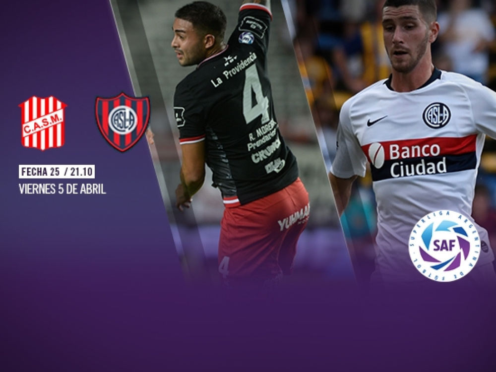 San Martín igualó 0-0 ante San Lorenzo