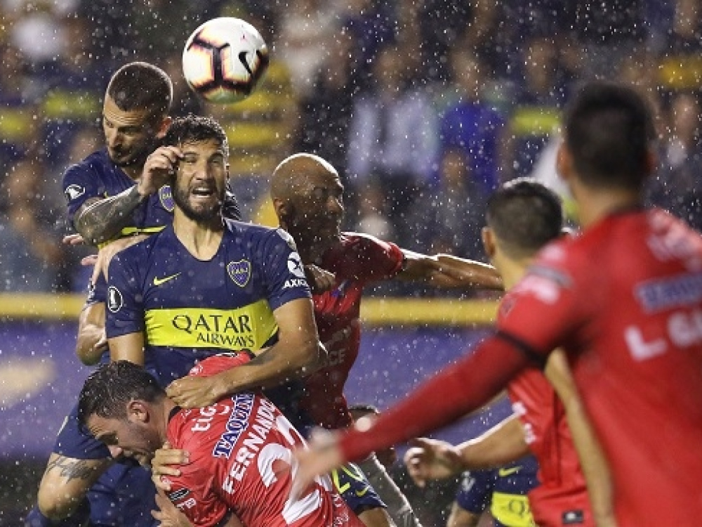 Boca derrotó 4-0 a Wilstermann
