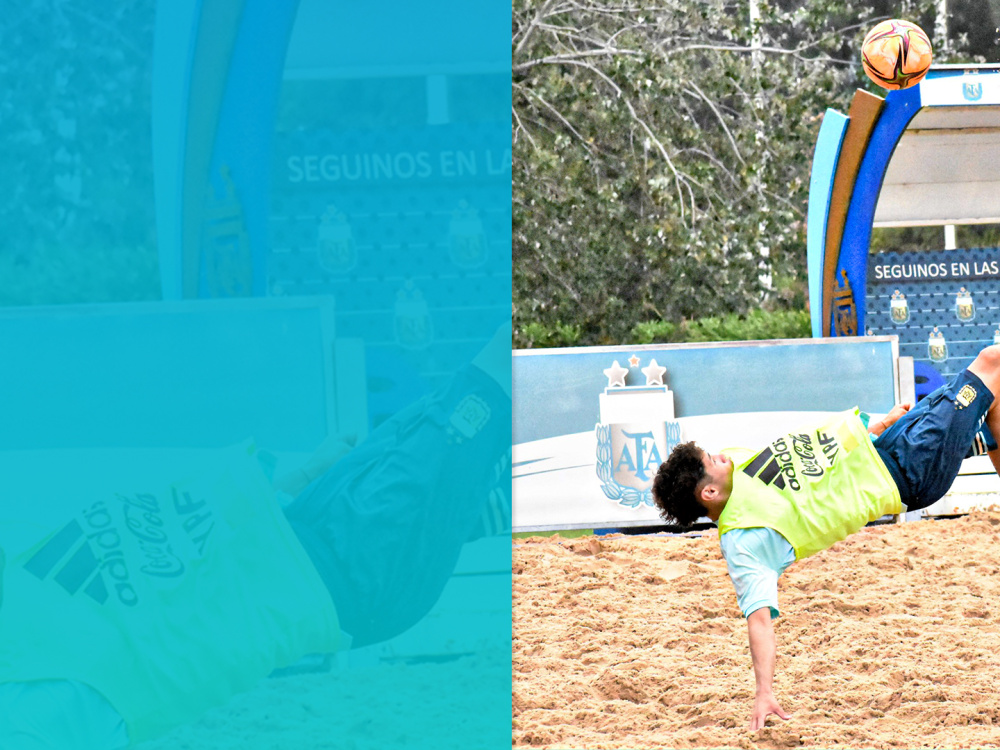 Fútbol Playa Mayor y Sub 20: entrenamientos previos a la Liga Evolución