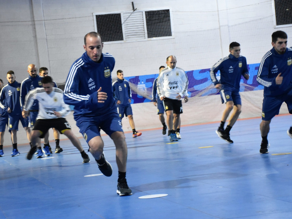 La Selección completó la semana de trabajo en Ezeiza