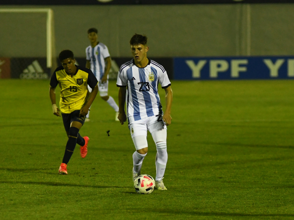 Sub 17: Argentina perdió 3-1 ante Ecuador por la segunda fecha