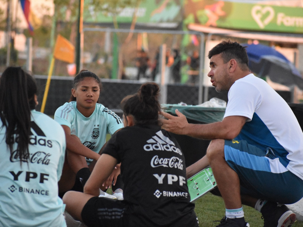 Sub 20 femenino: preparación completa para debutar en los Odesur ante Uruguay