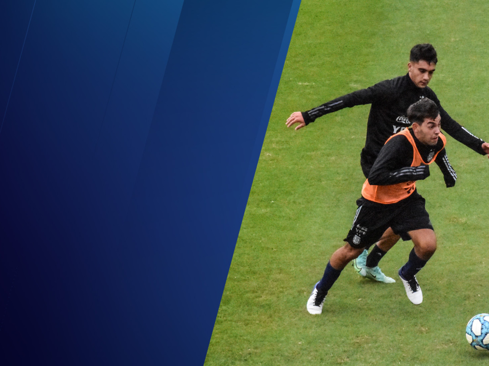 Sub 17: se completó el microciclo con un ensayo mixto junto a la Sub 20