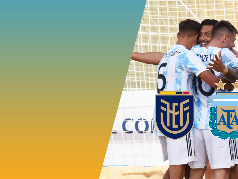 Copa América de Fútbol Playa: Argentina cayó en los penales ante Ecuador