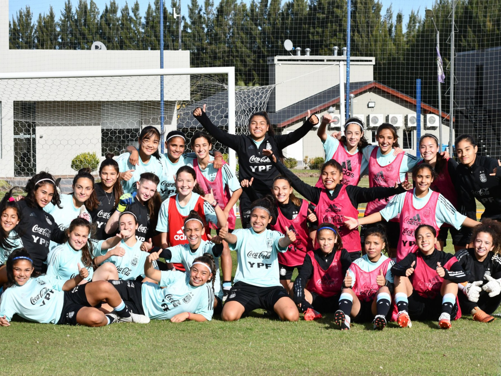 Nuevo entrenamiento para la preselección femenina Sub 15