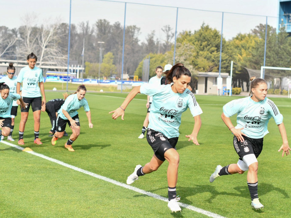 Nuevo día de trabajo para la Selección Femenina Sub 20