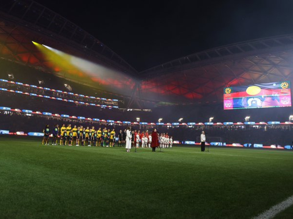 Se inauguró el estadio de Sídney con vistas al Mundial Femenino