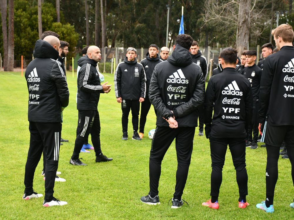 Sub 20: Último entrenamiento