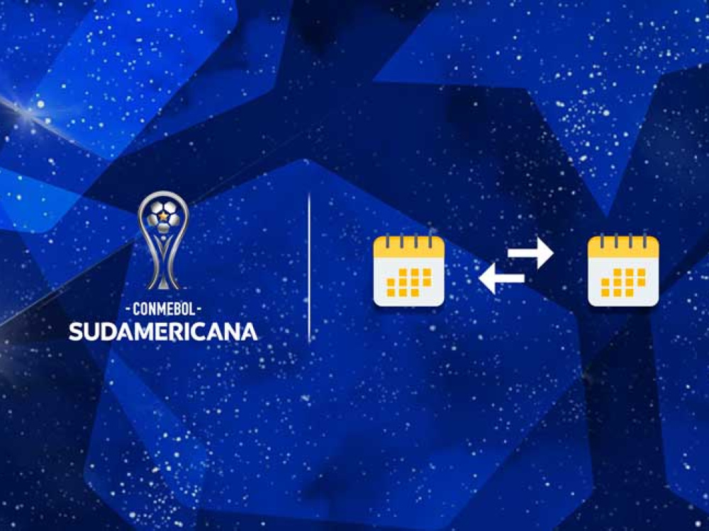 Cambios de fecha y horarios en dos partidos de la CONMEBOL Sudamericana