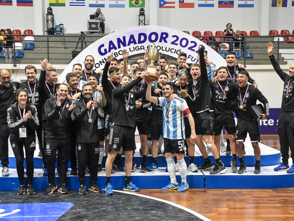Argentina se consagró ganadora de la Liga Evolución Zona Sur 2022