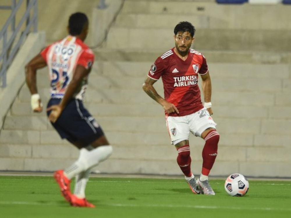 En Colombia, River empató 1-1 ante Junior 
