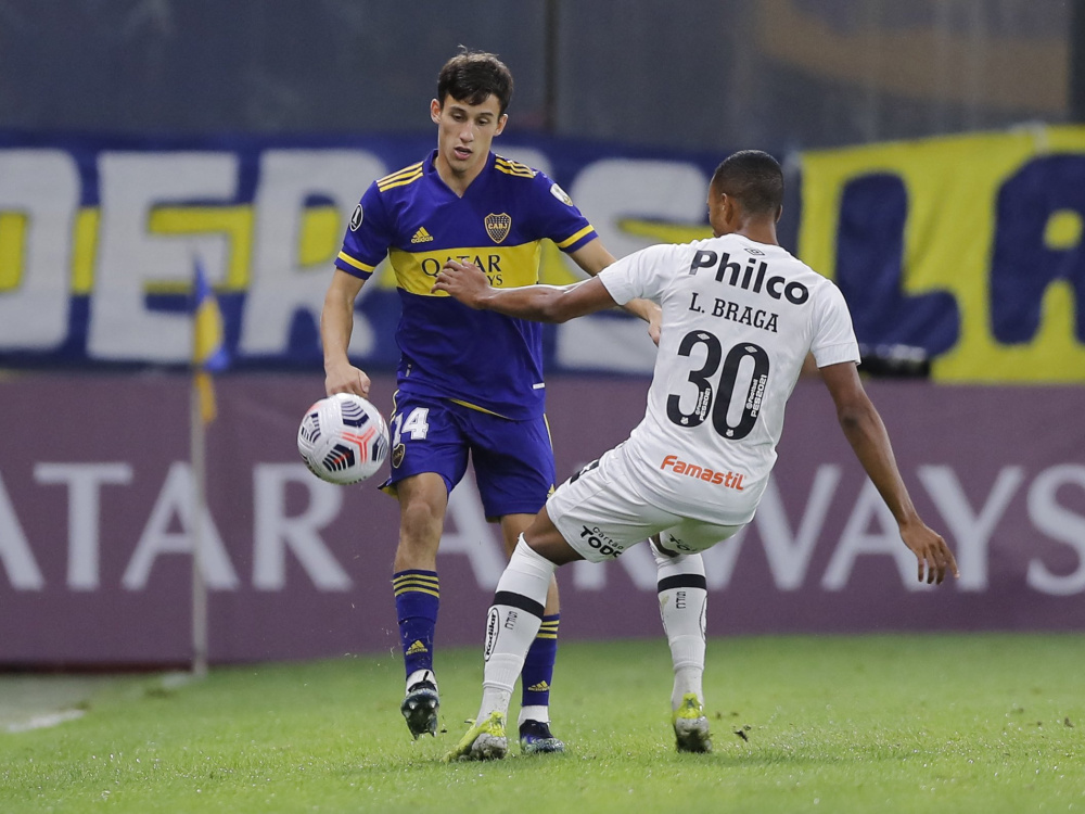 Boca derrotó 2-0 a Santos